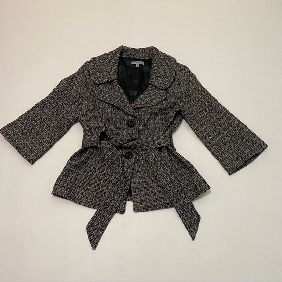 Classiques Entier Jackets & Blazers - Classiques Entier medium gray and black blazer